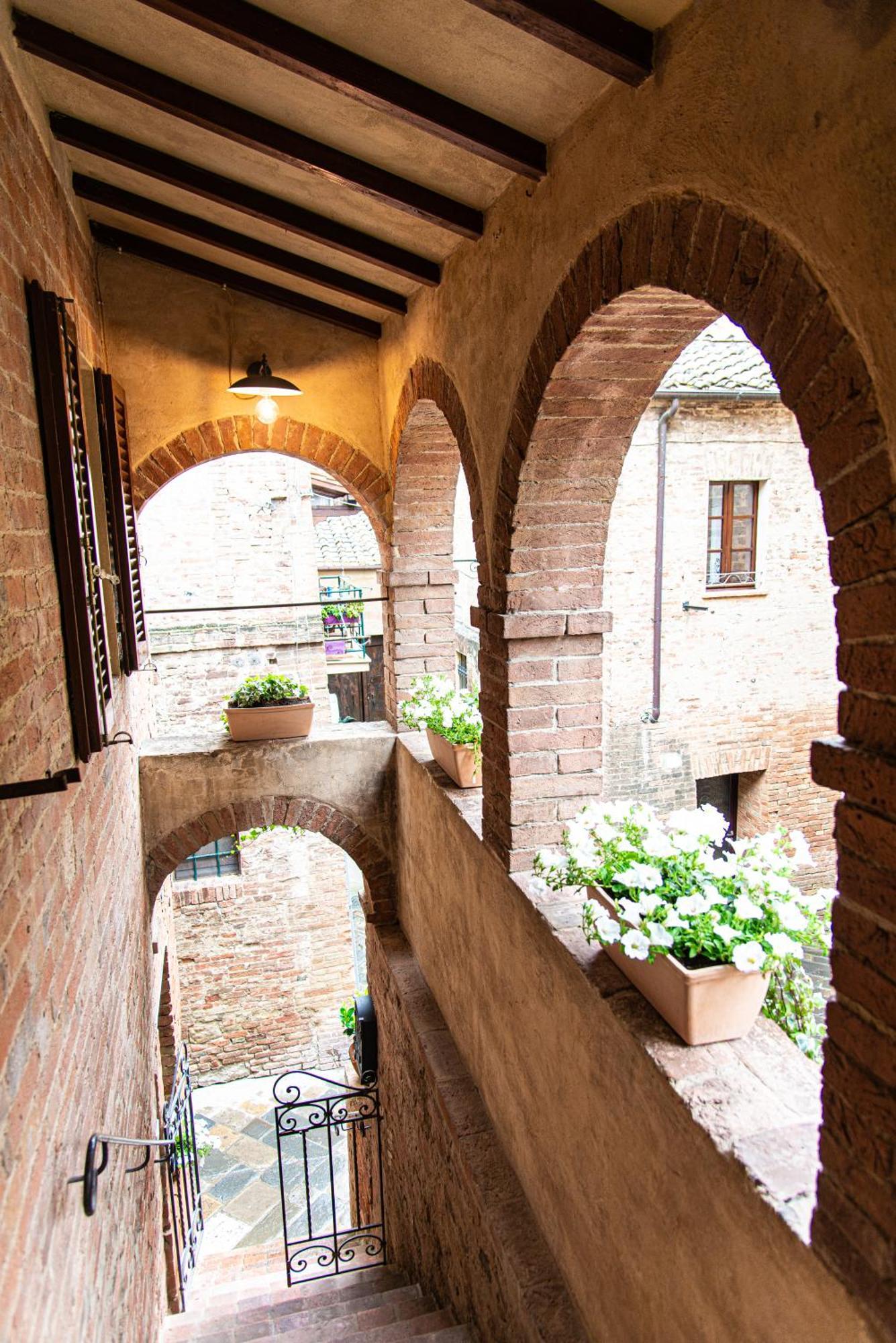 Ferienwohnung La Loggetta Buonconvento Exterior foto